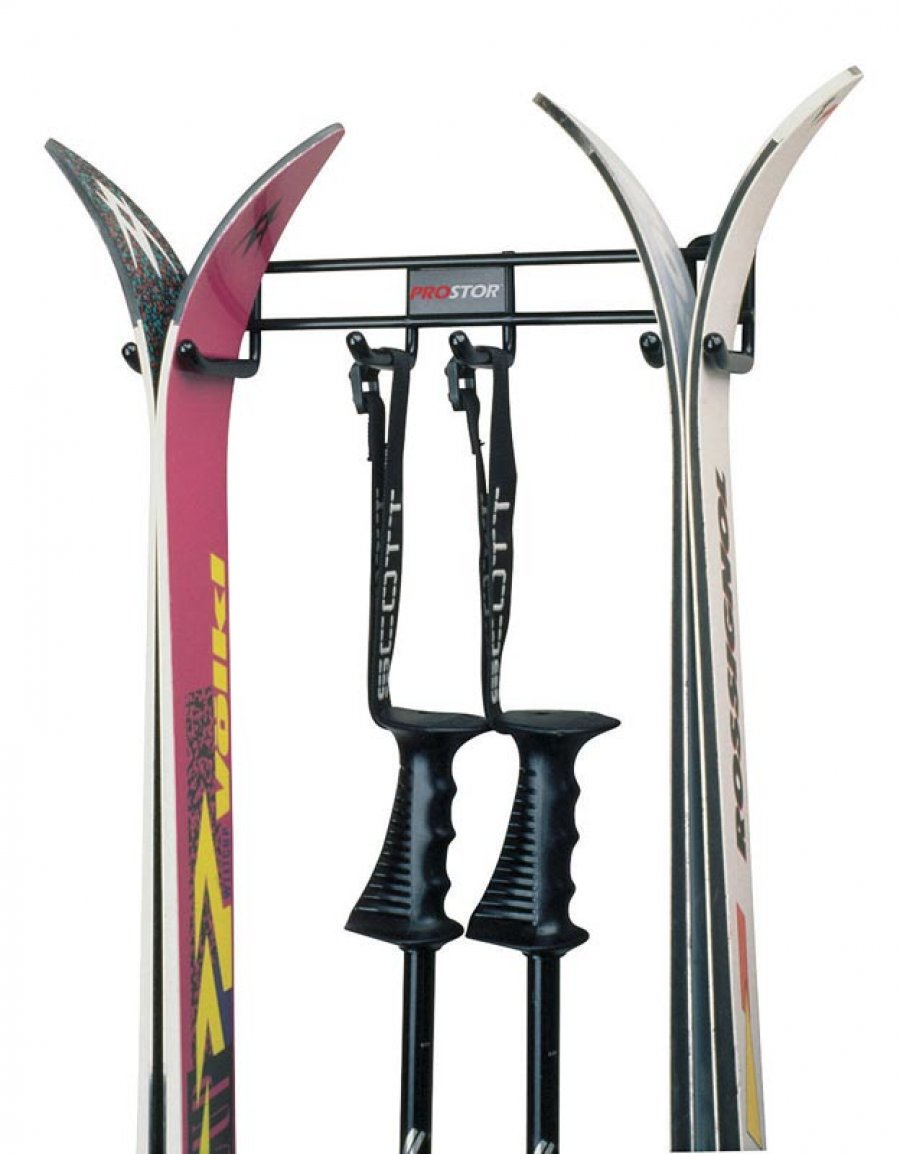 Double Ski rack