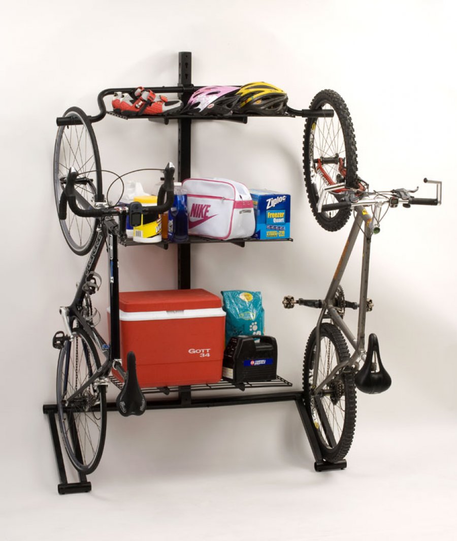 Bicycle storage rack